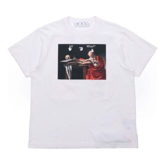 Caravaggio Over Tee „Weiß“