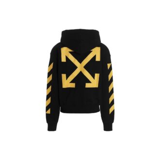 Caravaggio Print Hoodie „Black Yellow“
