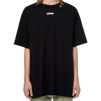 Caravaggio Square SS Over Tee „Schwarz-Weiß“