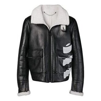 Cortex Splicing Lapel Jacke Schwarz