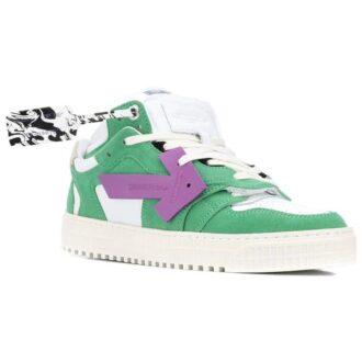 Court Low Sneaker Weiß/Grün