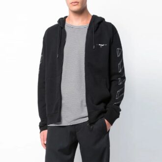 COVIRGIL ABLOH Print Herren Normalgröße Schwarz
