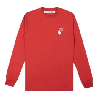 Cut Here Langarm-T-Shirt „Red“