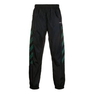 Diag Nylon-Hose „Schwarz//Weiß“