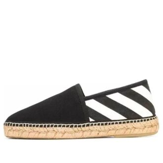 Diagonal Espadrilles „Schwarz“