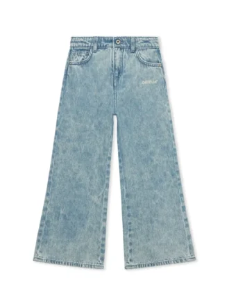 Diagonal Sketch Denim Hosen