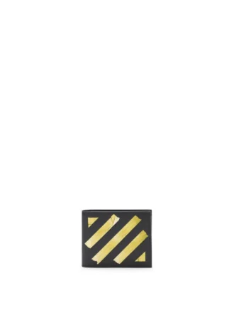 Diagonal Tape Bifold Wallet