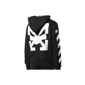 Diagonalstreifen Herren-Logo-Langarmpullover