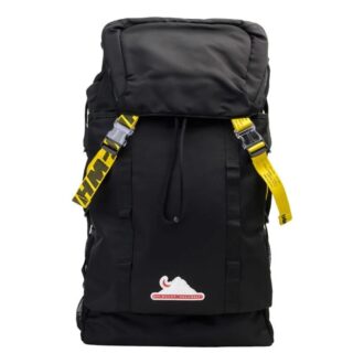Fashion LOGO Schwarzer Rucksack
