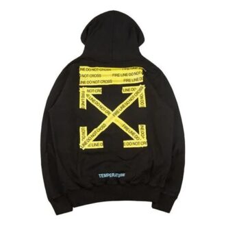 Fire Tape Sweatshirt „Schwarz“
