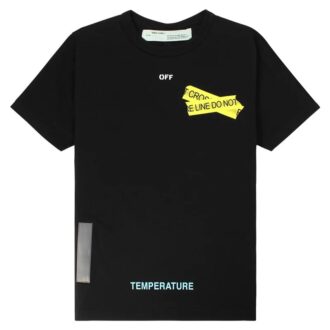 Firetape SS-T-Shirt „Schwarz-Gelb“