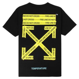 Firetape SS-T-Shirt „Schwarz-Gelb“