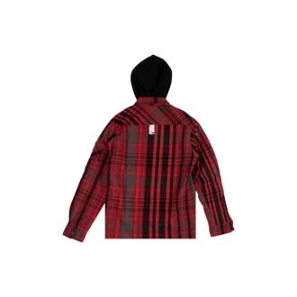 Flanellhemd mit Lagenlook „Red“