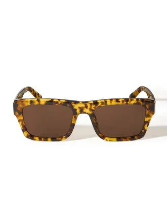 Flint Sonnenbrille mit braunen Gläsern