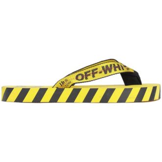 Flip-Flops „Graphic Print – Yellow“