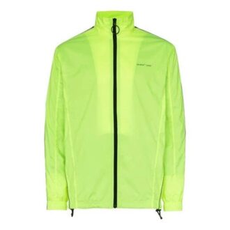 Fluo-Gelbe Trainingsjacke Fluoreszenz