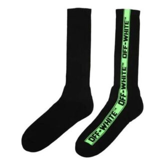 Fluoreszierende Socken für den Industrial Belt „Schwarz-Grün“