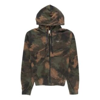 FW19 Camouflage-Print mit Reißverschluss
