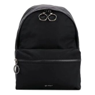 FW19 Mini-Rucksack Schwarz/Gelb
