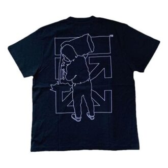 FW20 Arbeiter-Motiv Kurzarm Shorts