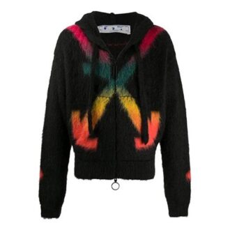 FW20 Arrows Vein Kapuzenpullover Herren Schwarz