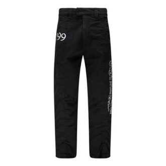 FW20 Bedruckte Hose Herren Schwarz