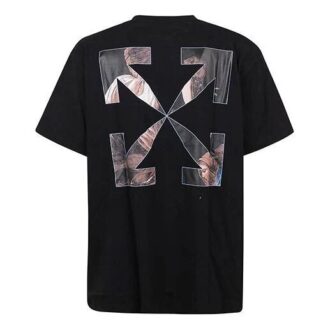 Fw20 Caravaggio Angel Kurzarm-Oversize-Shirt