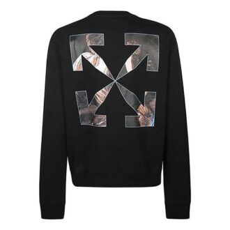 FW20 Caravaggio Angel Printing Pullover Herren Schwarz
