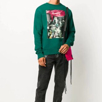 FW20 Caravaggio Herren-Logo-Pullover