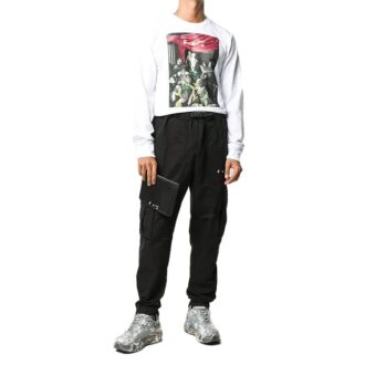 FW20 Caravaggio-Print Langarm-Sweatshirt