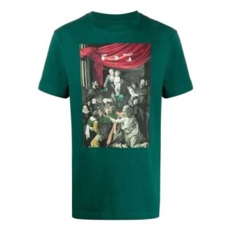 FW20 Caravaggio Printed Herren Grün
