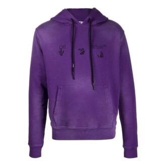 FW20 Fade Logo Kapuzenpullover Lila