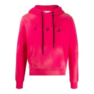 FW20 Fade Logo Kapuzenpullover Rosa