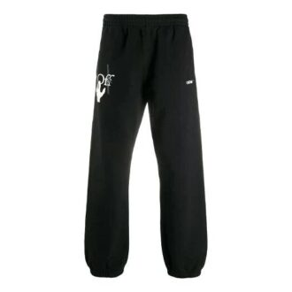 FW20 Hand Workers Logo-Hose für Herren, schwarz