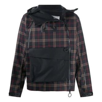 Fw20 Leichte Jacke mit Karomuster