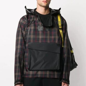 Fw20 Leichte Jacke mit Karomuster