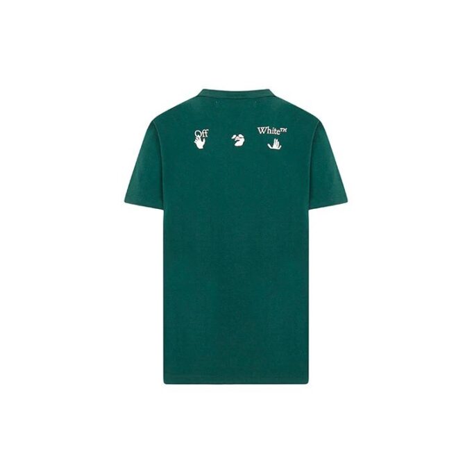 FW20 Logo-Print Baumwolle Herren Grün