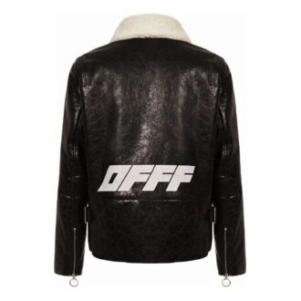 FW20 Logo-Print-Fliegerjacke