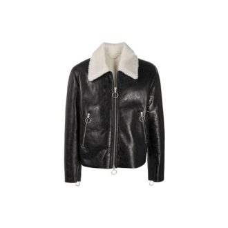 FW20 Logo-Print-Fliegerjacke