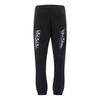FW20 Logo-Print-Hose Herren Schwarz