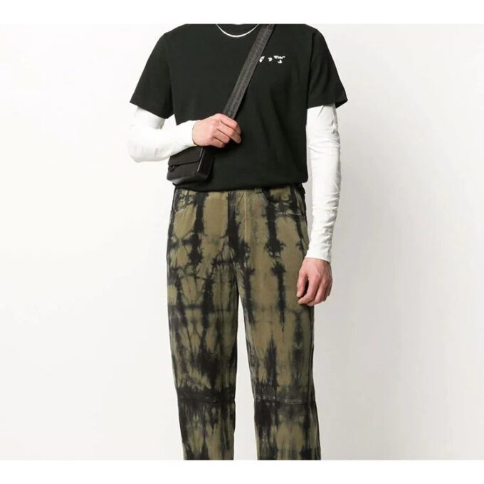 FW20 Logo-Print Normalversion Herren Schwarz