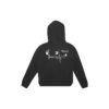 FW20 Stickerei-Kapuzenpullover Herren Schwarz