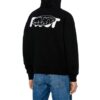 FW20 Stickerei-Kapuzenpullover Herren Schwarz