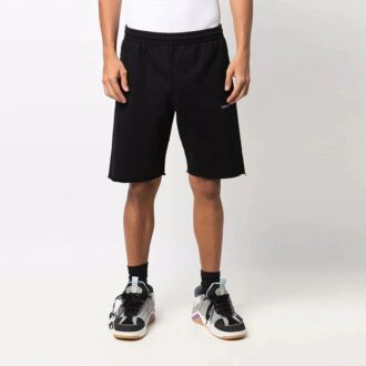 FW21 Arrows-Muster-Shorts, schwarze Version