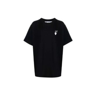FW21 Caravaggio-Gemälde Kurzarm-Shorts, lockere Passform, schwarz