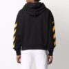 FW21 Gemälde-Print Unisex Schwarz