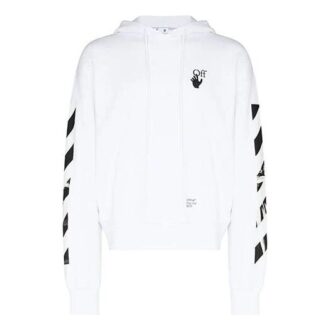 FW21 Kapuzenpullover, Langarm-Version, Weiß
