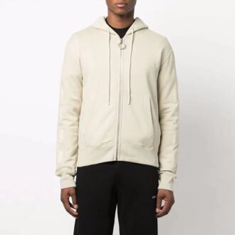 FW21 Logo Arrow Zipper Standardversion Beige