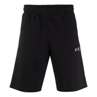 FW21 Logo-Muster Shorts Version Schwarz