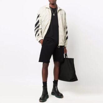 FW21 Logo-Muster Shorts Version Schwarz